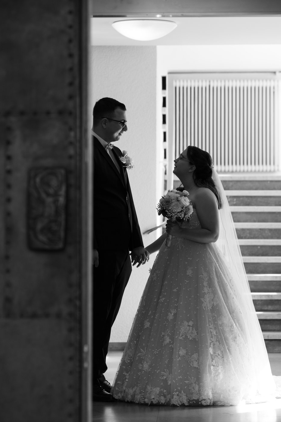Jacqueline und Fabian — Moment im Standesamt